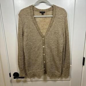 J. Crew Mohair Blend Knit Cardigan Boyfriend Cardigan Button Down Old Money Sz S